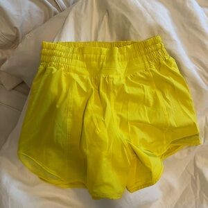 Size 2 worn once Hotty Hot Lululemon Shorts!